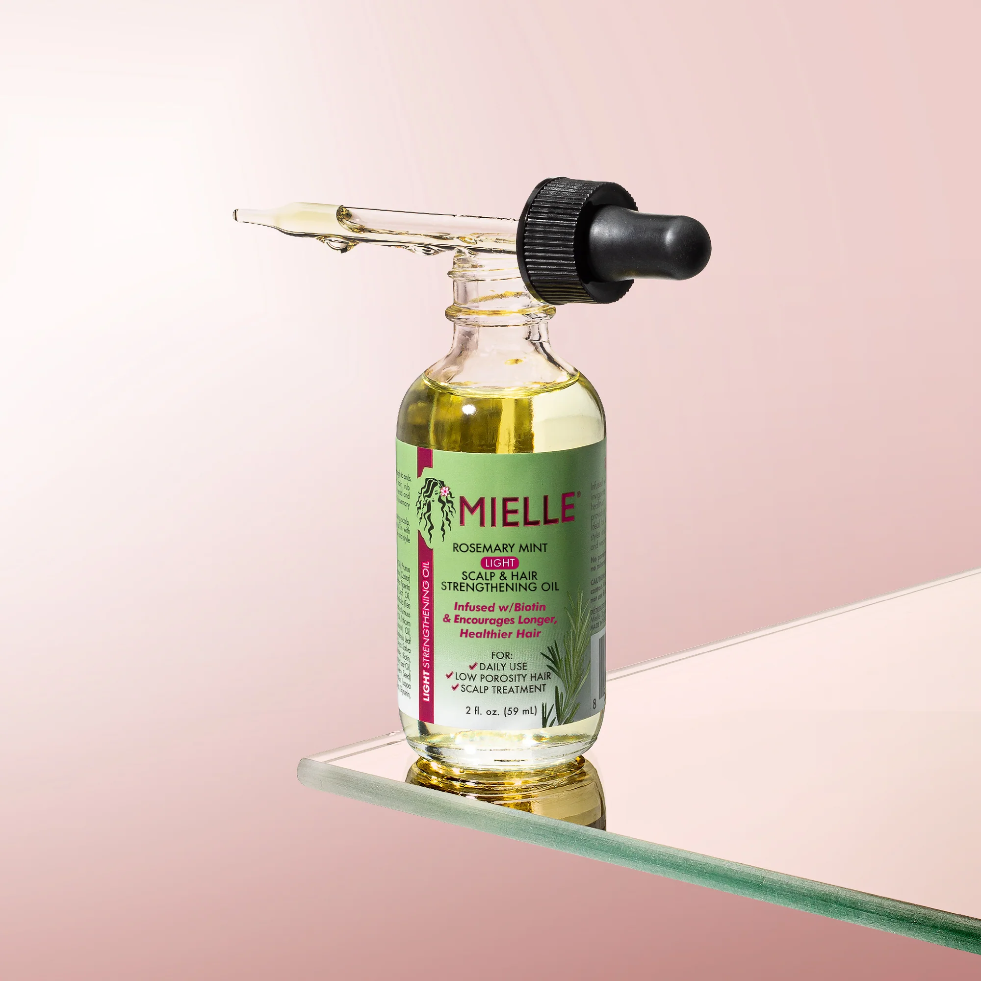 Mielle Rosemary Mint Light Oil - Ulei ușor pentru întărirea părului și îngrijirea scalpului [3]