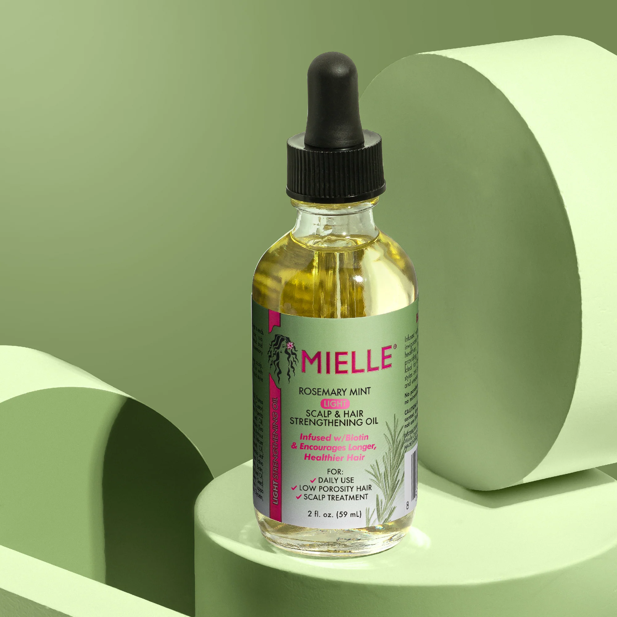 Mielle Rosemary Mint Light Oil - Ulei ușor pentru întărirea părului și îngrijirea scalpului [4]