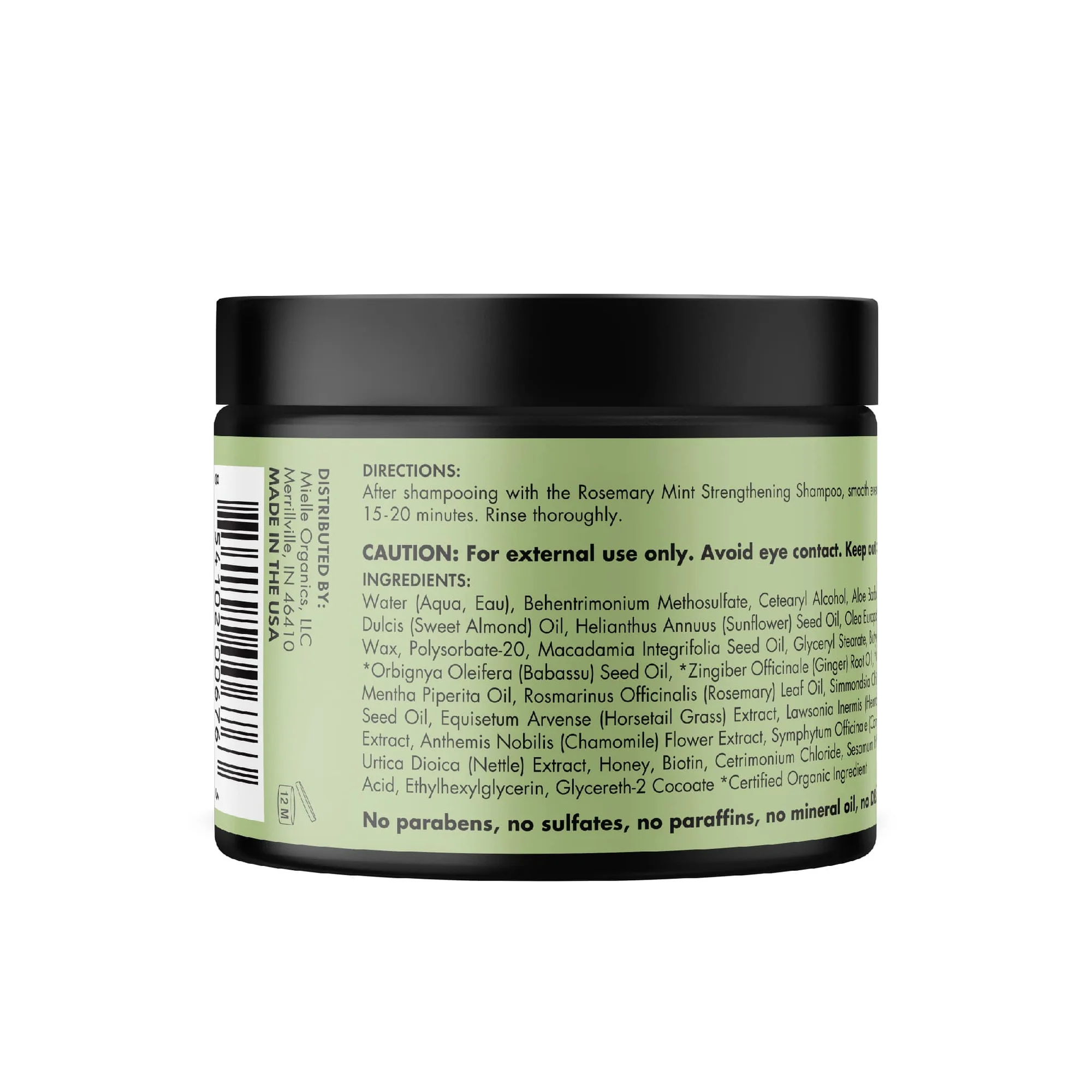 Mielle Rosemary Mint Strengthening Hair Masque [2]