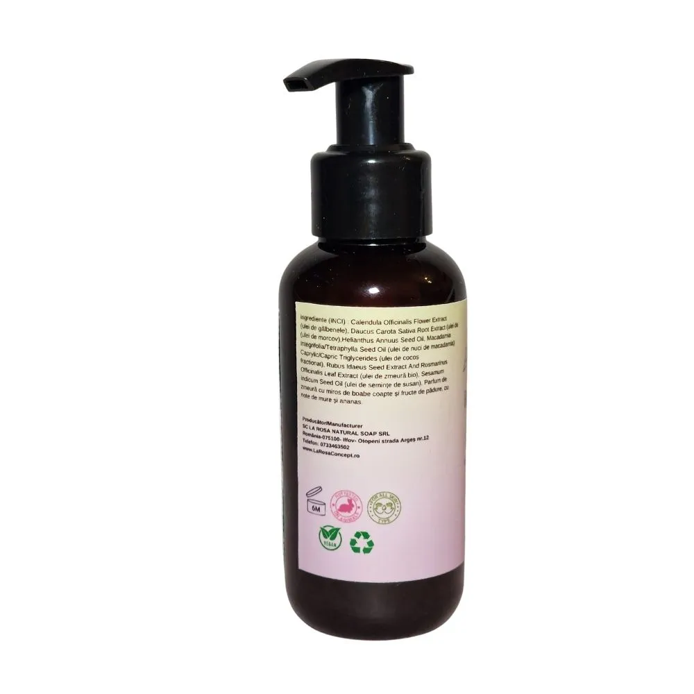 Ulei de plaja bronzant si protector La Rosa Rosa Glow – Raspberry Touch 100 ml [2]