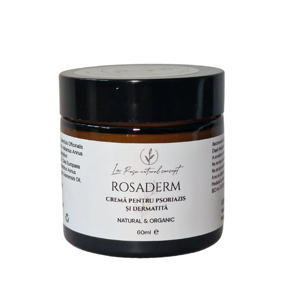 Creme și uleiuri de corp - La Rosa RosaDerm cream for psoriasis and dermatitis 60 ml