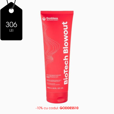 Produse leave-in și styling - Goddess Biotech Blowout Leave-In Restorative Mask 50 ml