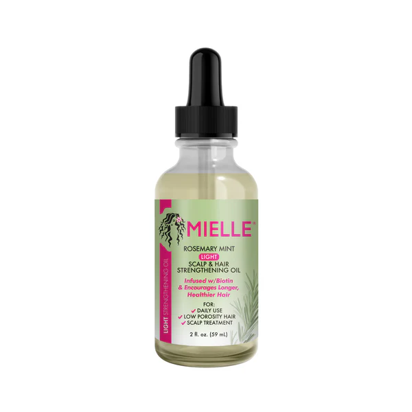 MIELLE ORGANICS - Mielle Rosemary Mint Light Oil - Ulei ușor pentru întărirea părului și îngrijirea scalpului