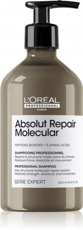 Shampoos - L’Oreal Professionnel Serie Expert Absolut Repair Molecular Șampon pentru păr deteriorat 500 ml