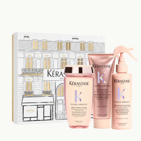 Noutăți - Set Kerastase Gloss Absolu Fondant Holidays 2025 – Stralucire si protectie pentru par vopsit