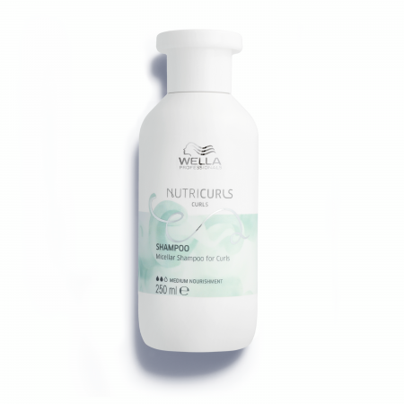Sampon nutritiv pentru par cret si ondulat Wella Professionals NUTRICURLS SHAMPOO - CURLS 250 ml Sampon nutritiv pentru par cret si ondulat Wella Professionals NUTRICURLS SHAMPOO - CURLS 250 ml