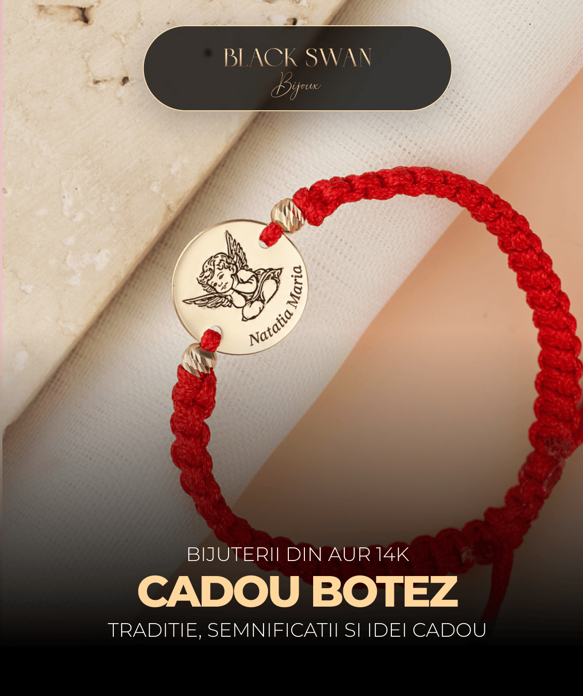 Bijuterii de botez - traditie, semnificatii si idei de cadou pentru finut sau finuta