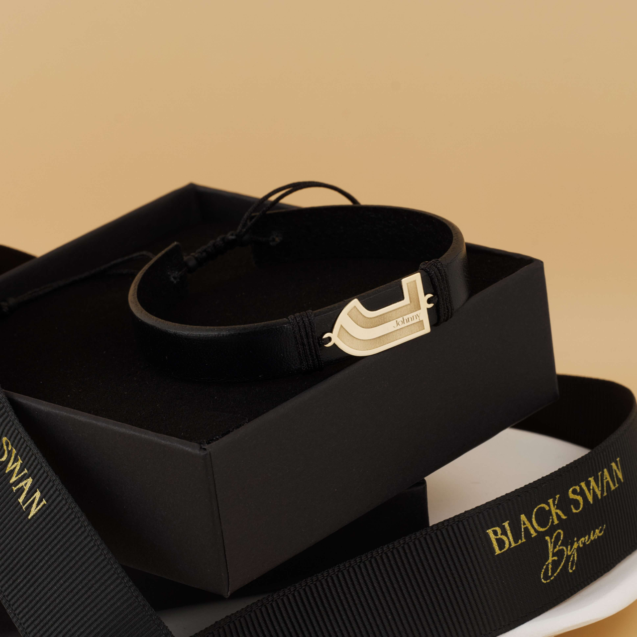 Bratara Piele link Aur Juventus- Piele naturala si Aur 14K [4]