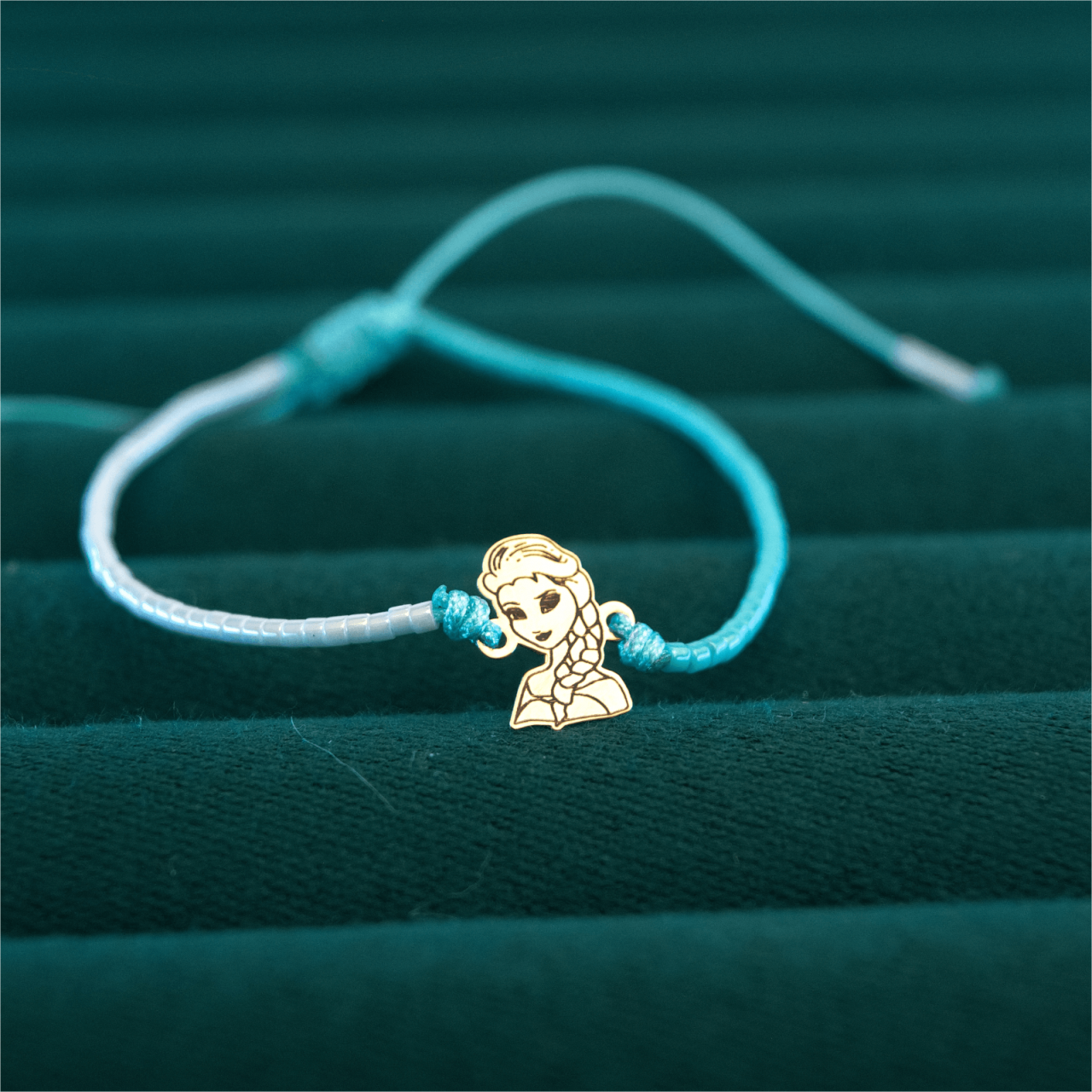 Bratara snur reglabila Elsa Frozen aur 14K [2]