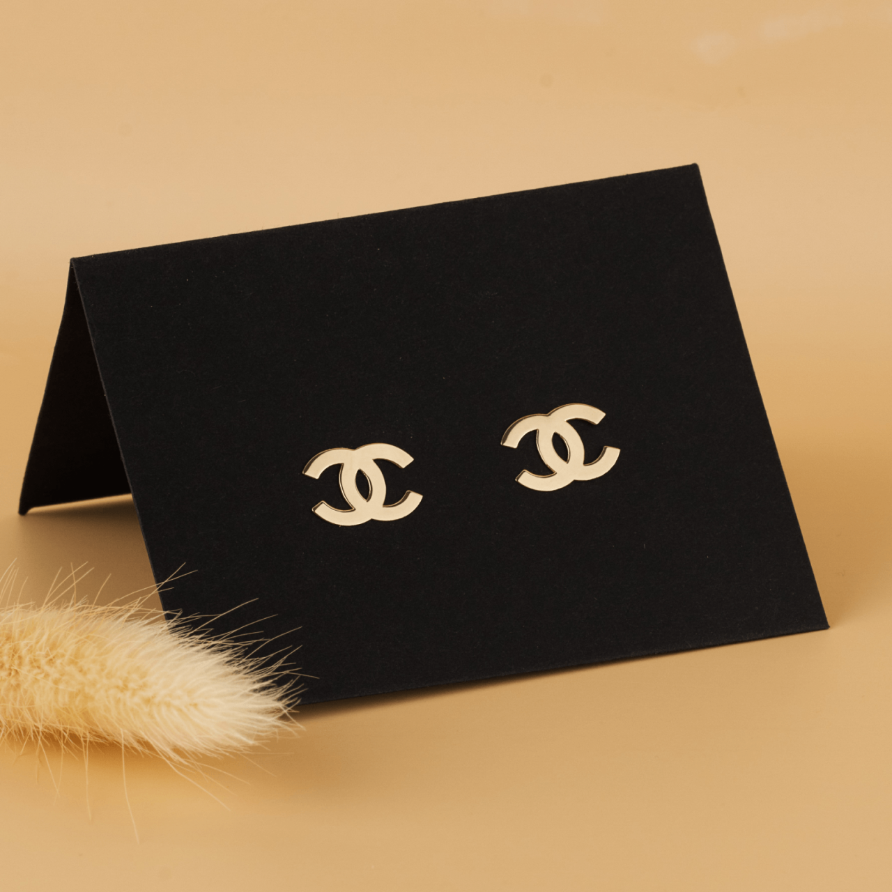 Cercei Chanel Aur 14K - Sistem de prindere cu cheita [3]