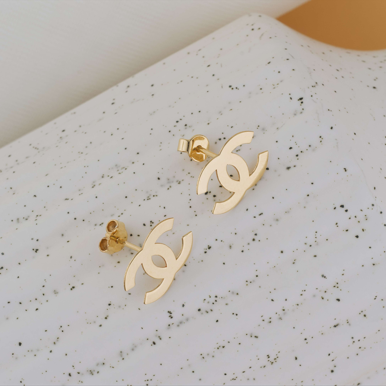 Cercei Chanel Aur 14K - Sistem de prindere cu cheita [5]