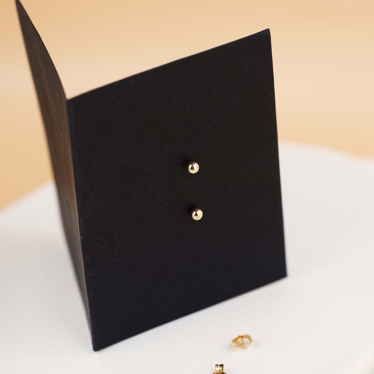 Cercei bilute Aur 14K - Sistem de prindere cu cheita [3]