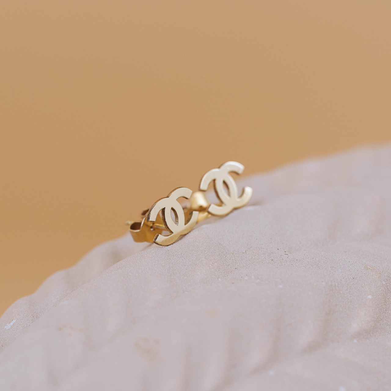 Cercei Chanel Aur 14K - Sistem de prindere cu cheita [4]