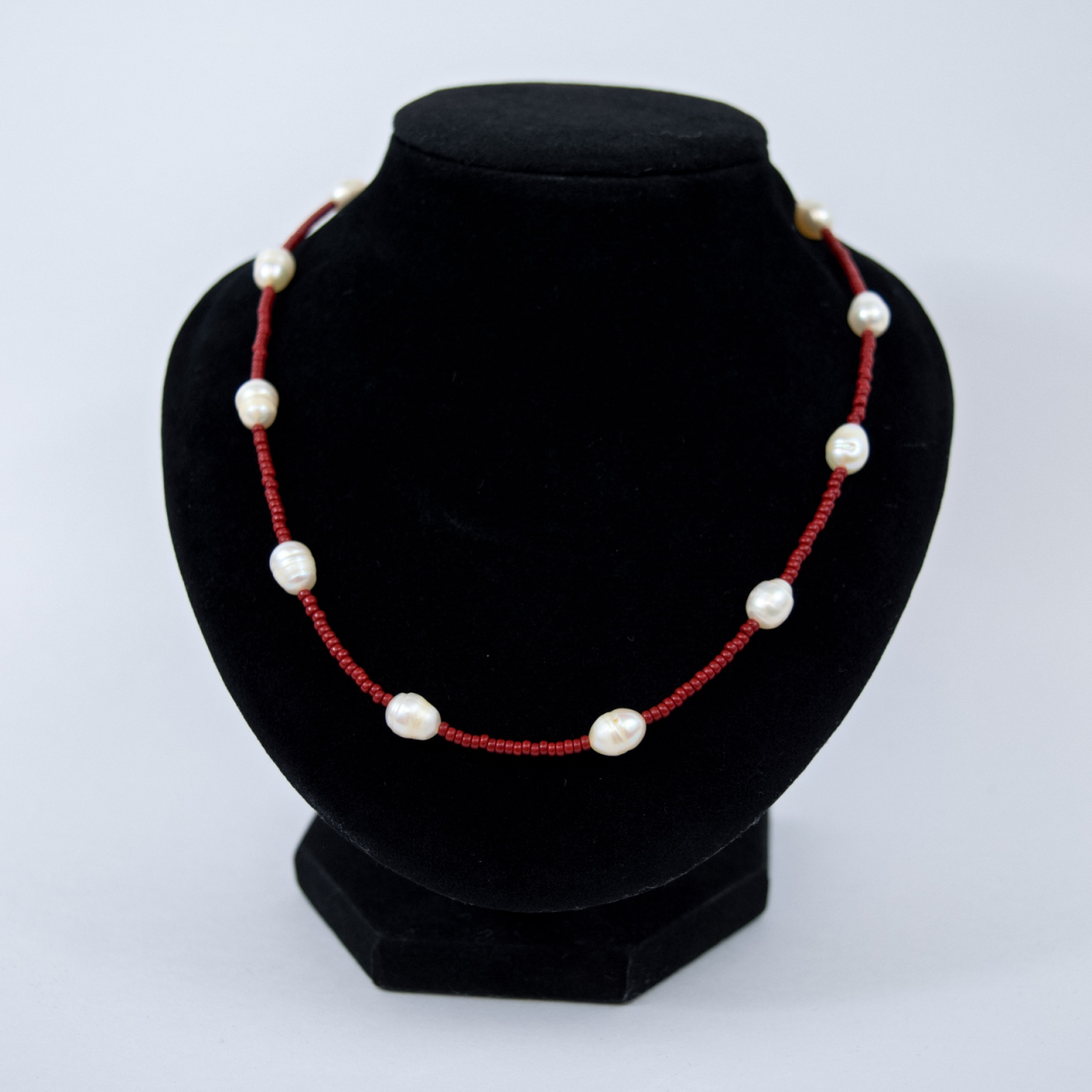 Colier margele colorate de vara - Perle de cultura si cristale colorate - Prindere cheita aur 14K [3]
