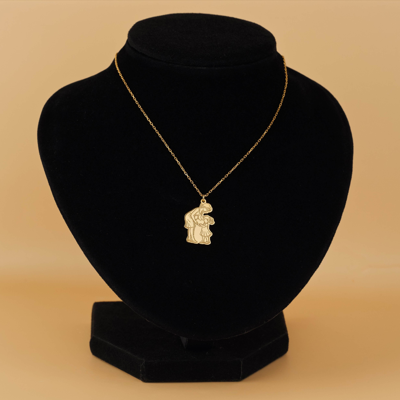 Lantisor cadou Doamna Educatoare / Invatatoare - Argint 925 placat cu Aur 18K [4]