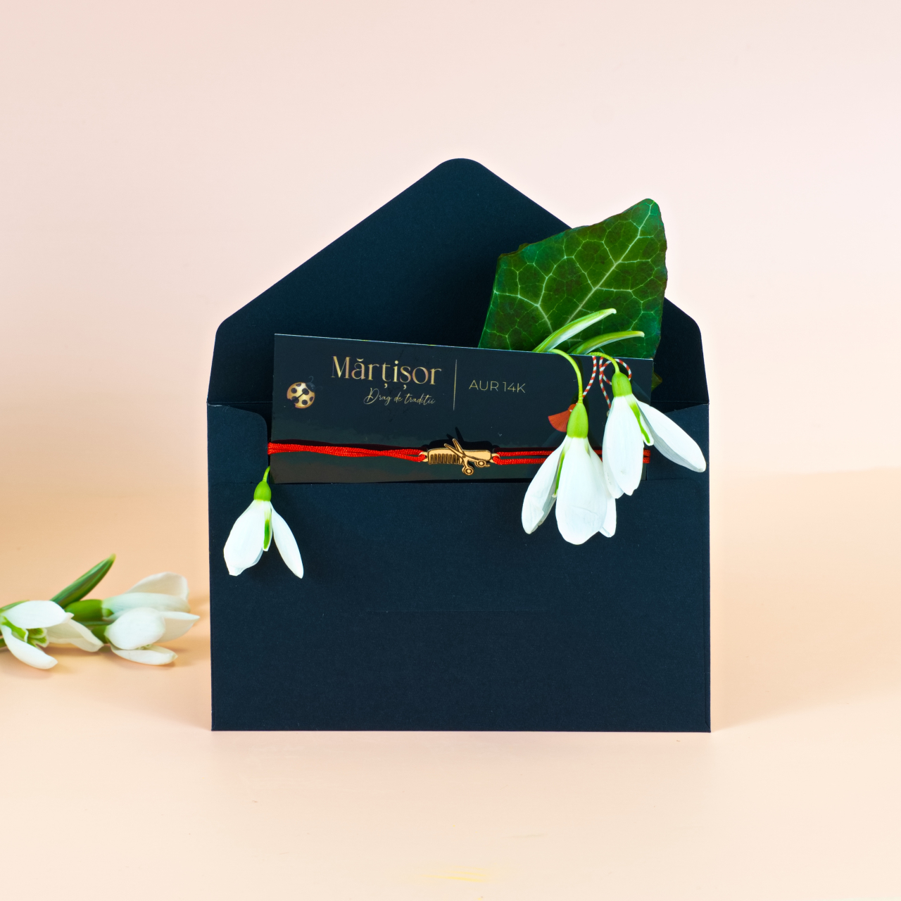 Martisor bratara cu snur Barber / Hairstylist din Aur 14K [3]