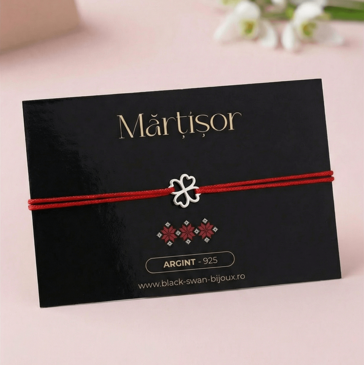 Pachet 3 x Martisor bratara cu snur - Argint 925 [7]