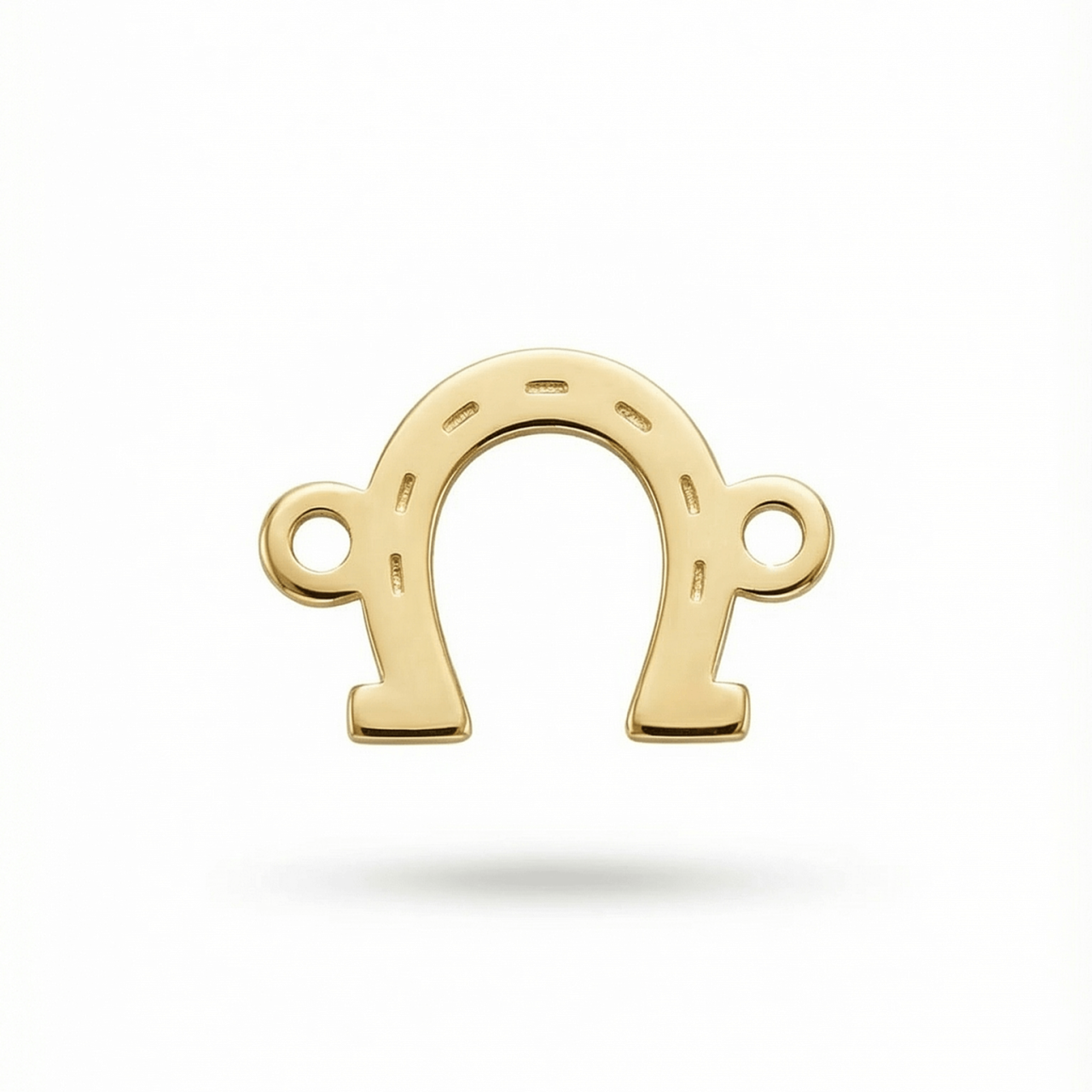 Martisor bratara cu snur Potcoava din aur 14K [5]