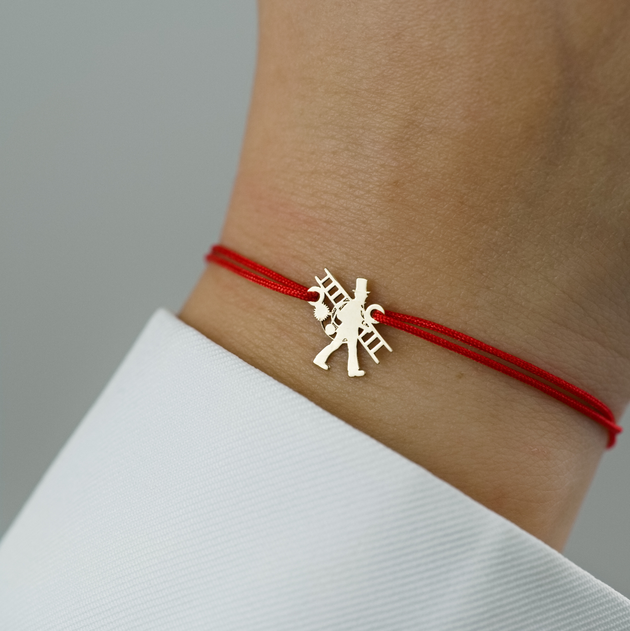 Martisor tip bratara cu snur Cosar din Aur 14K [2]