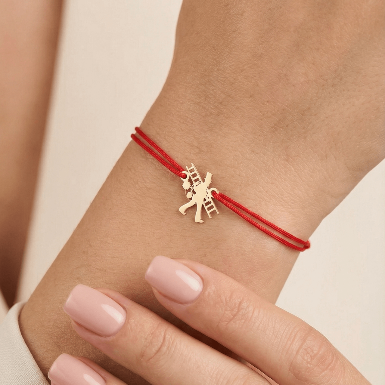 Martisor tip bratara cu snur Cosar din Aur 14K [2]