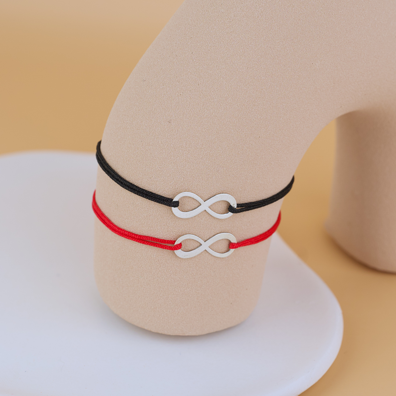 Set bratari cuplu aniversare 'Infinit' Argint 925 - Pentru Ea si Pentru El [3]