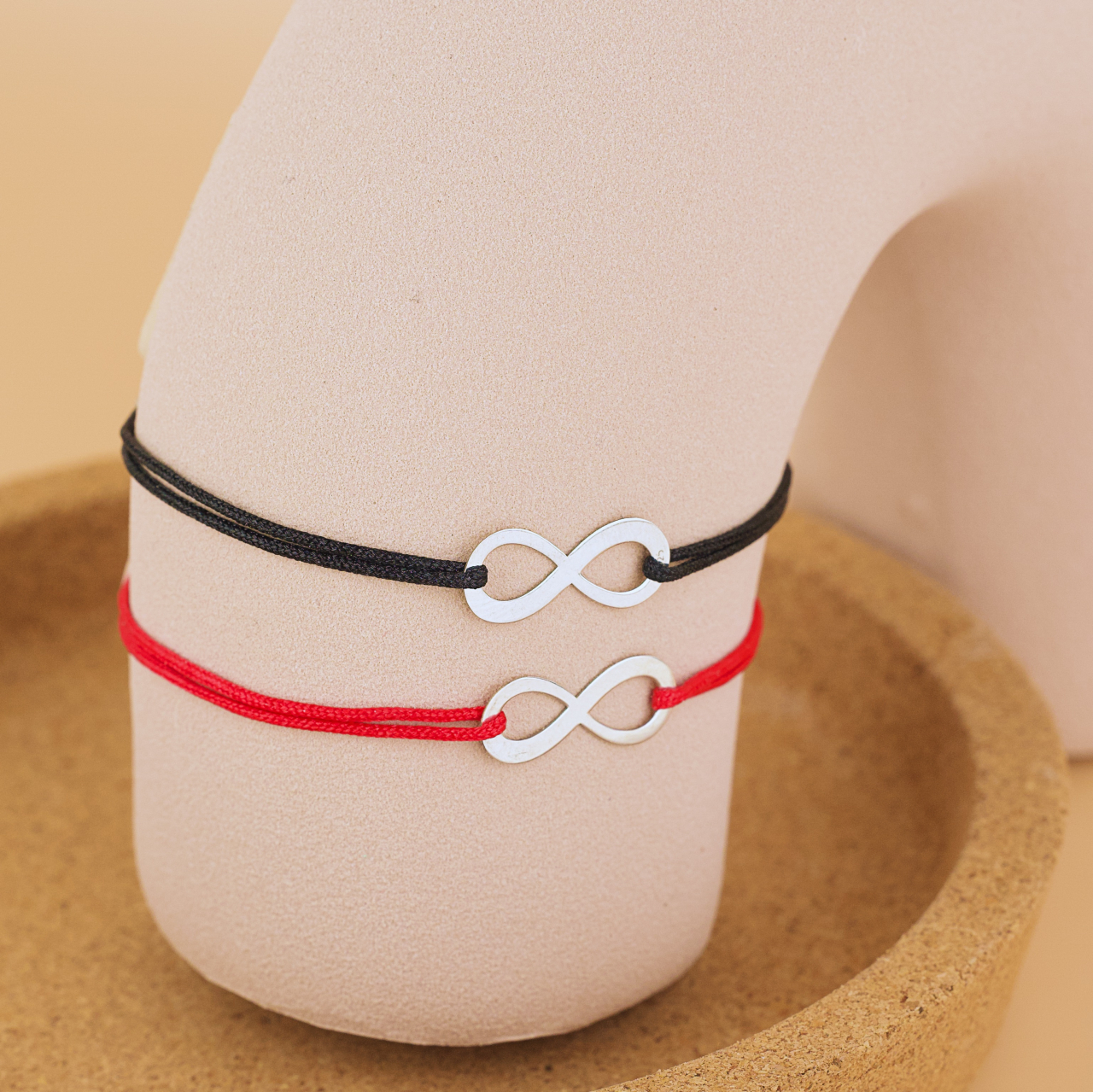 Set bratari cuplu aniversare 'Infinit' Argint 925 - Pentru Ea si Pentru El [2]