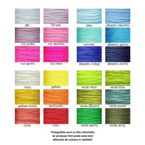 Bratara cu banut 'emoji smile' din aur 14k si snur rainbow [4]