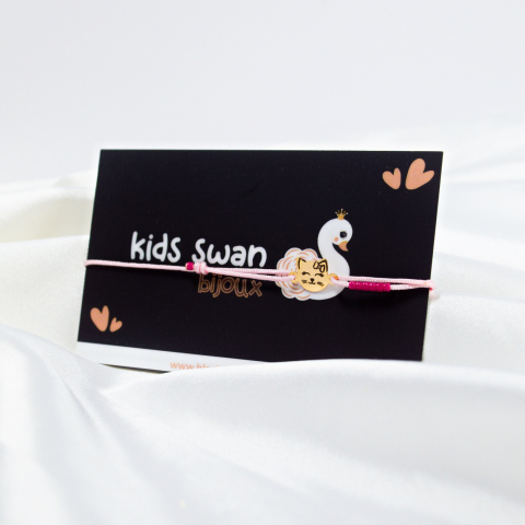 Bratara snur Hello Kitty din aur 14K si margele MIYUKI [2]