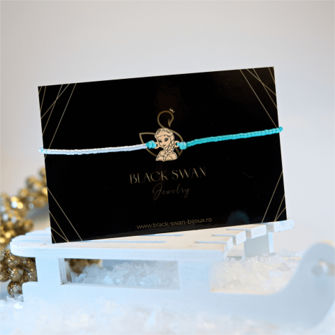 Bratara snur reglabila Elsa Frozen aur 14K [2]