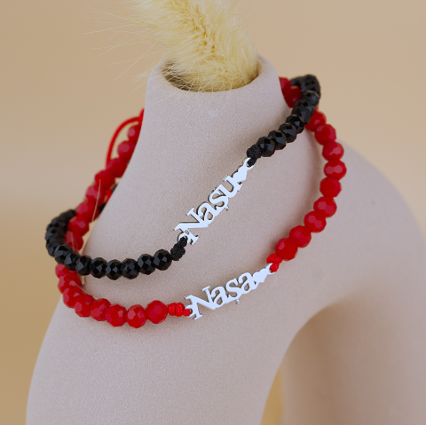 CADOU - Set Cadou Nasi - Bratari personalizate Argint 925 Nasa/Nasu