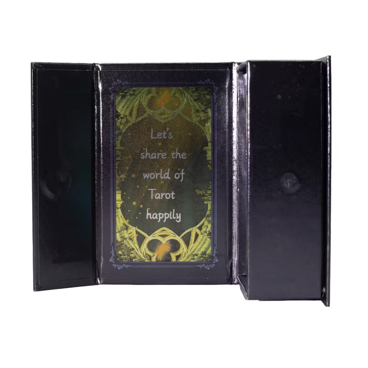 Carti de tarot cu folie argintie si ghid - Mirror [2]