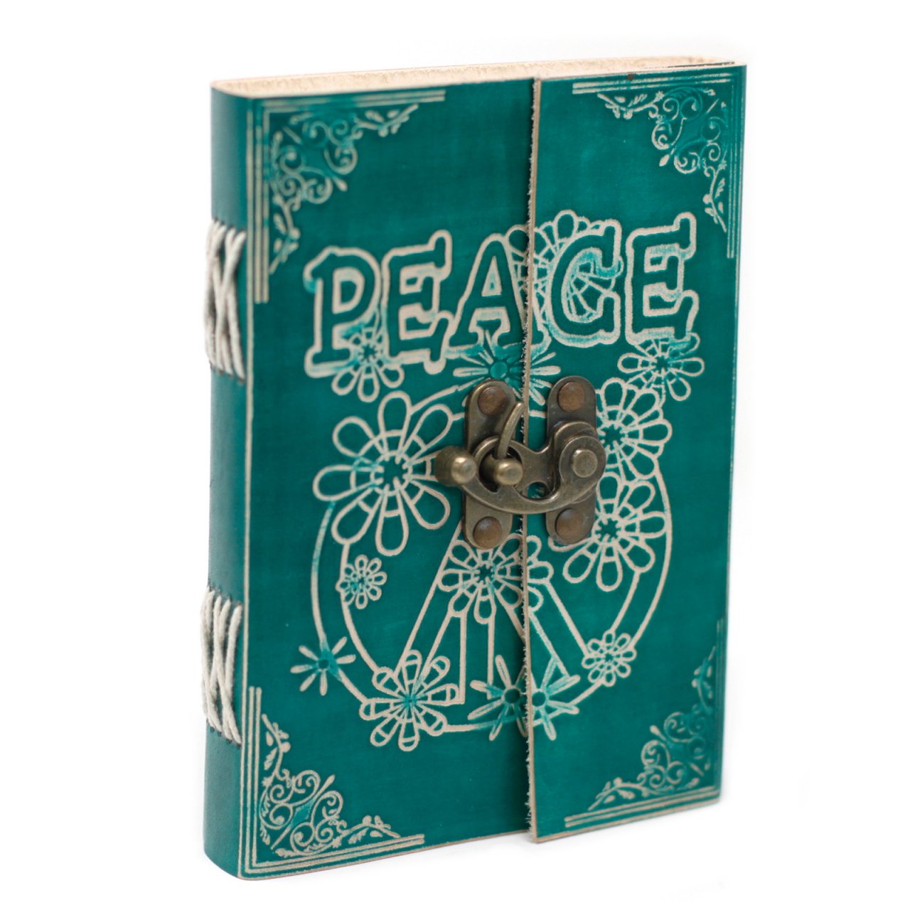 Agenda din piele cu mesaj - Peace [1]