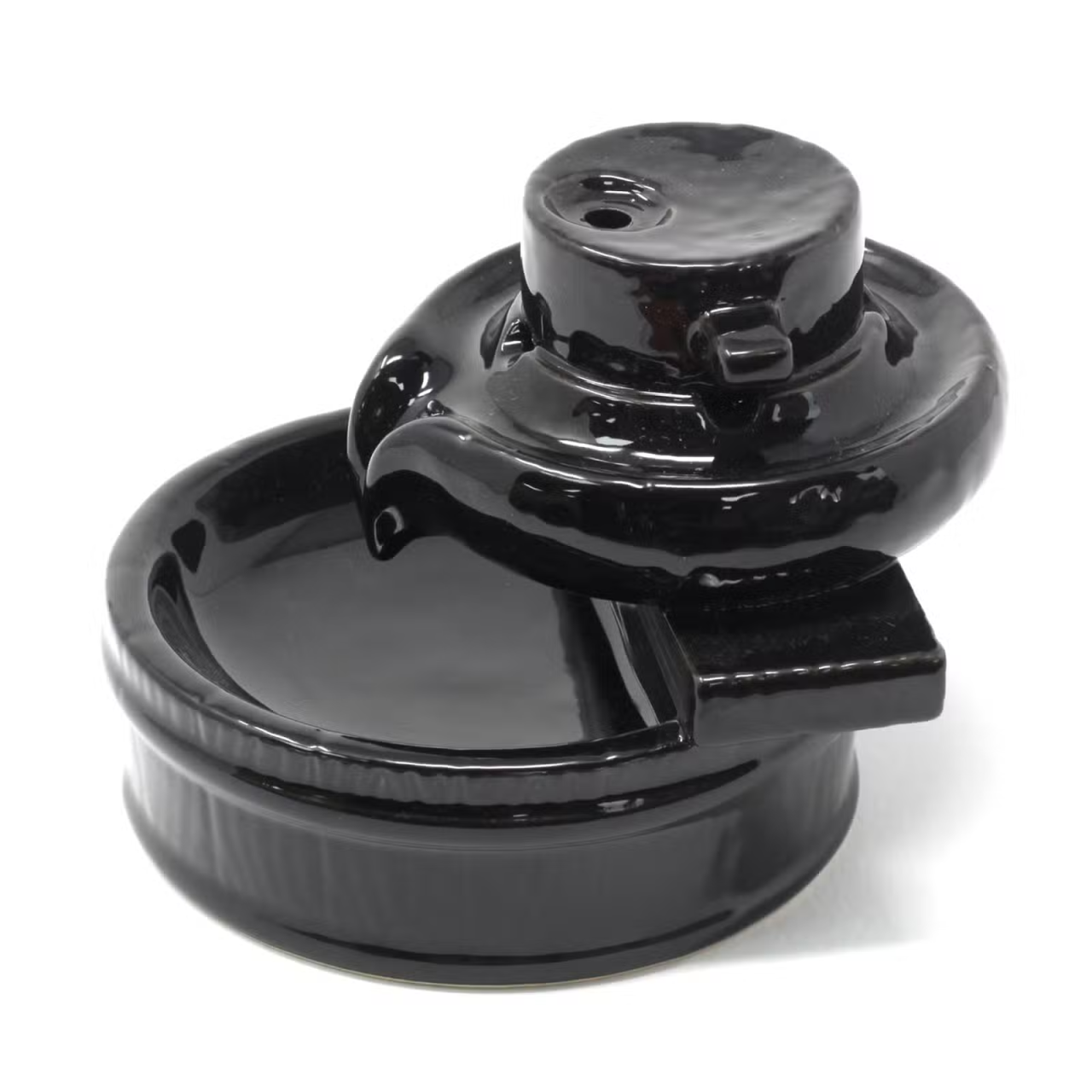 Suport ceramic aromaterapie conuri parfumate cascada / fum curgator backflow - Zen [2]
