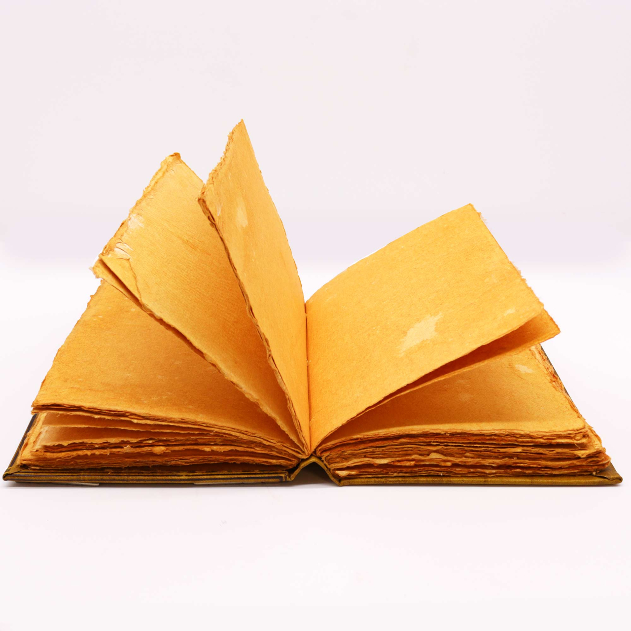 Agenda mare din piele vintage cu pagini zimtate si decor metalic - Bufnita [4]