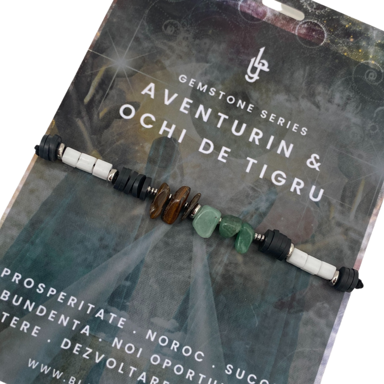 Bratara Aventurin si Ochi de tigru - Prosperitate si abundenta [2]