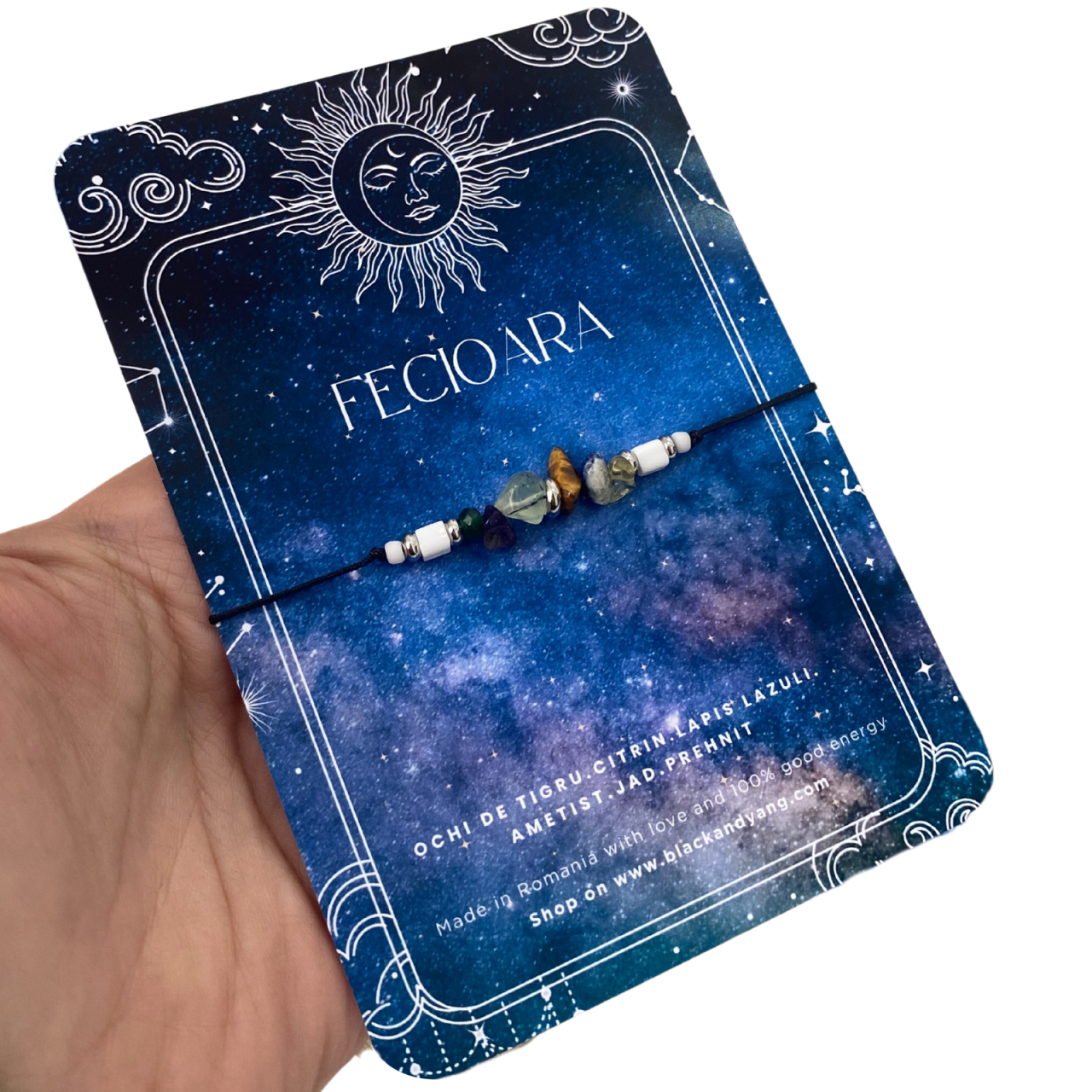 Bratara cu 6 cristale pentru Zodia Fecioara [1]