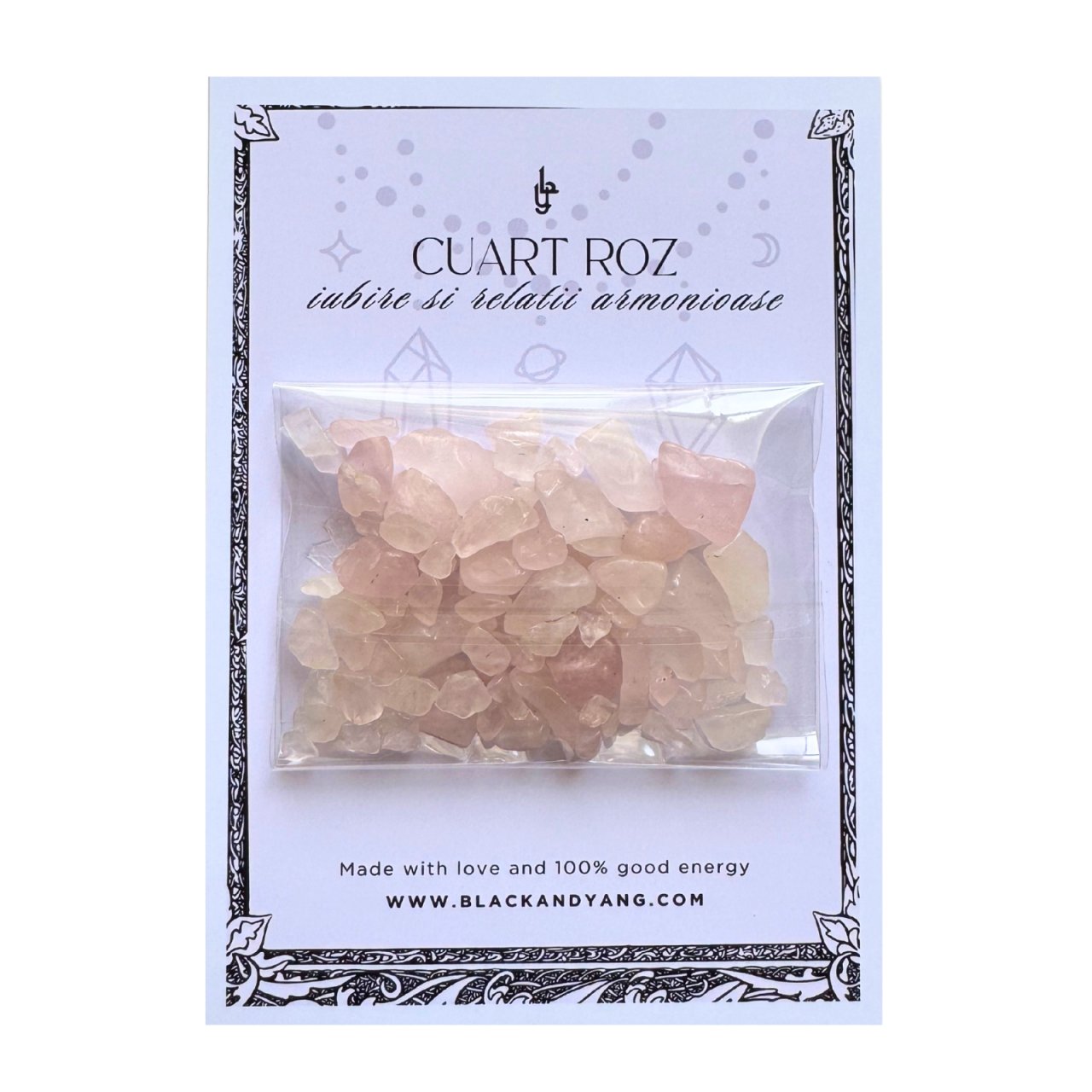Cuart roz pietre chips - iubire si relatii armonioase [1]