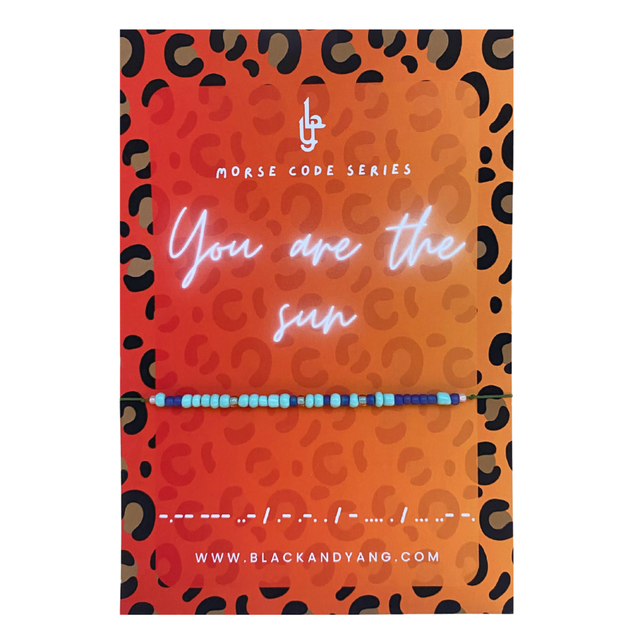 Bratara Cod Morse cu mesaj - You are the sun [1]