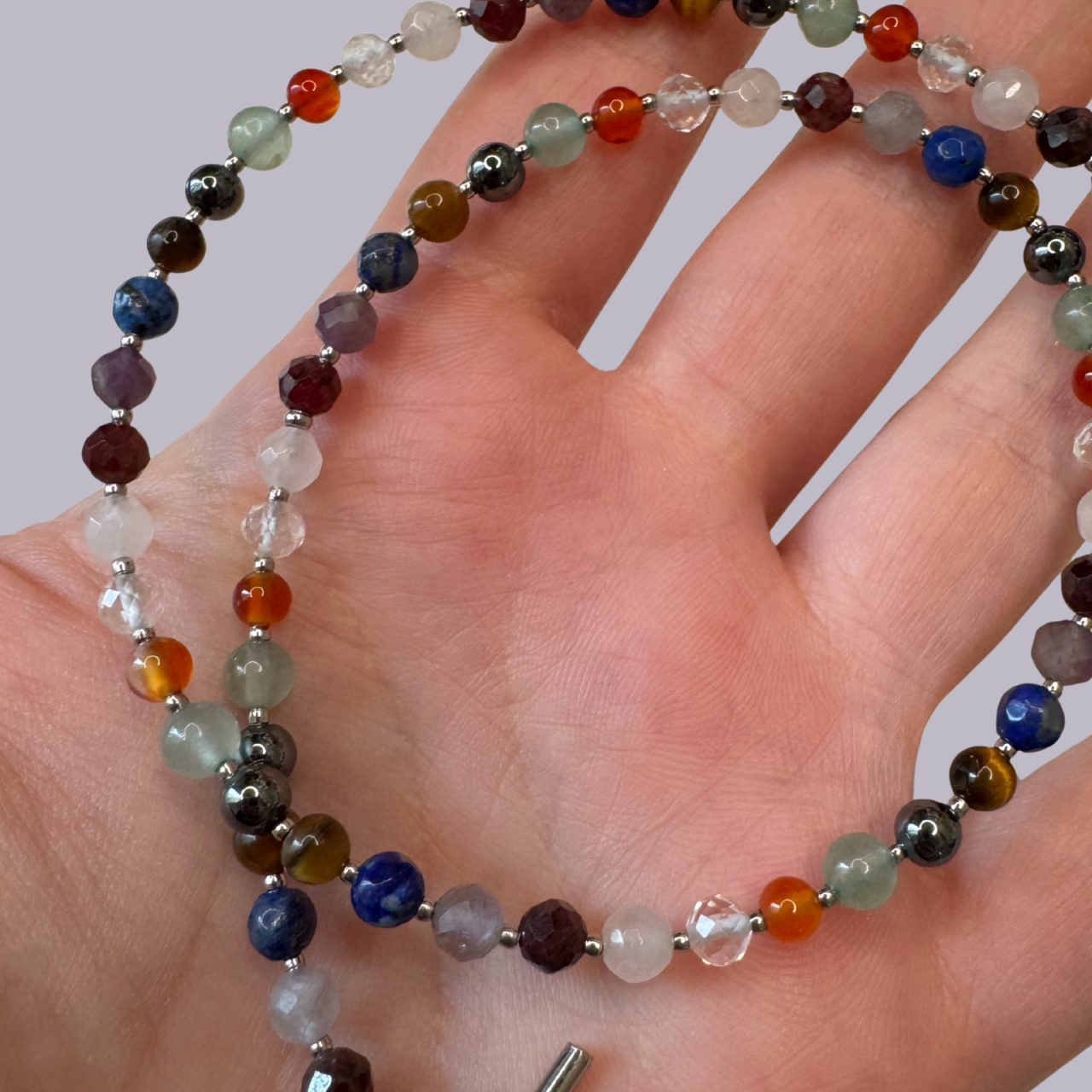 Bratara reglabila argintie cu cristale - zodia Taur [3]