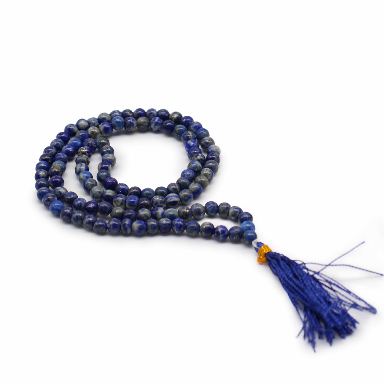 Colier mala din lapis lazuli cu 108 margele [1]