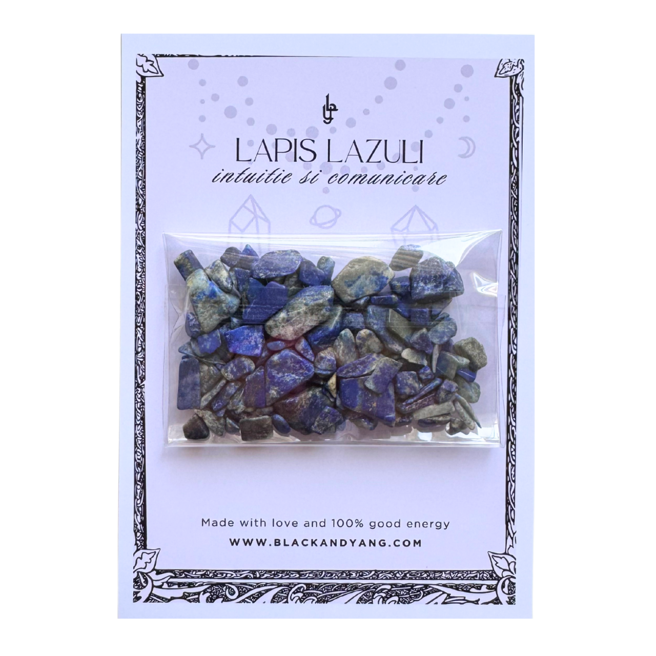 Lapis Lazuli pietre chips - intuitie si comunicare [1]