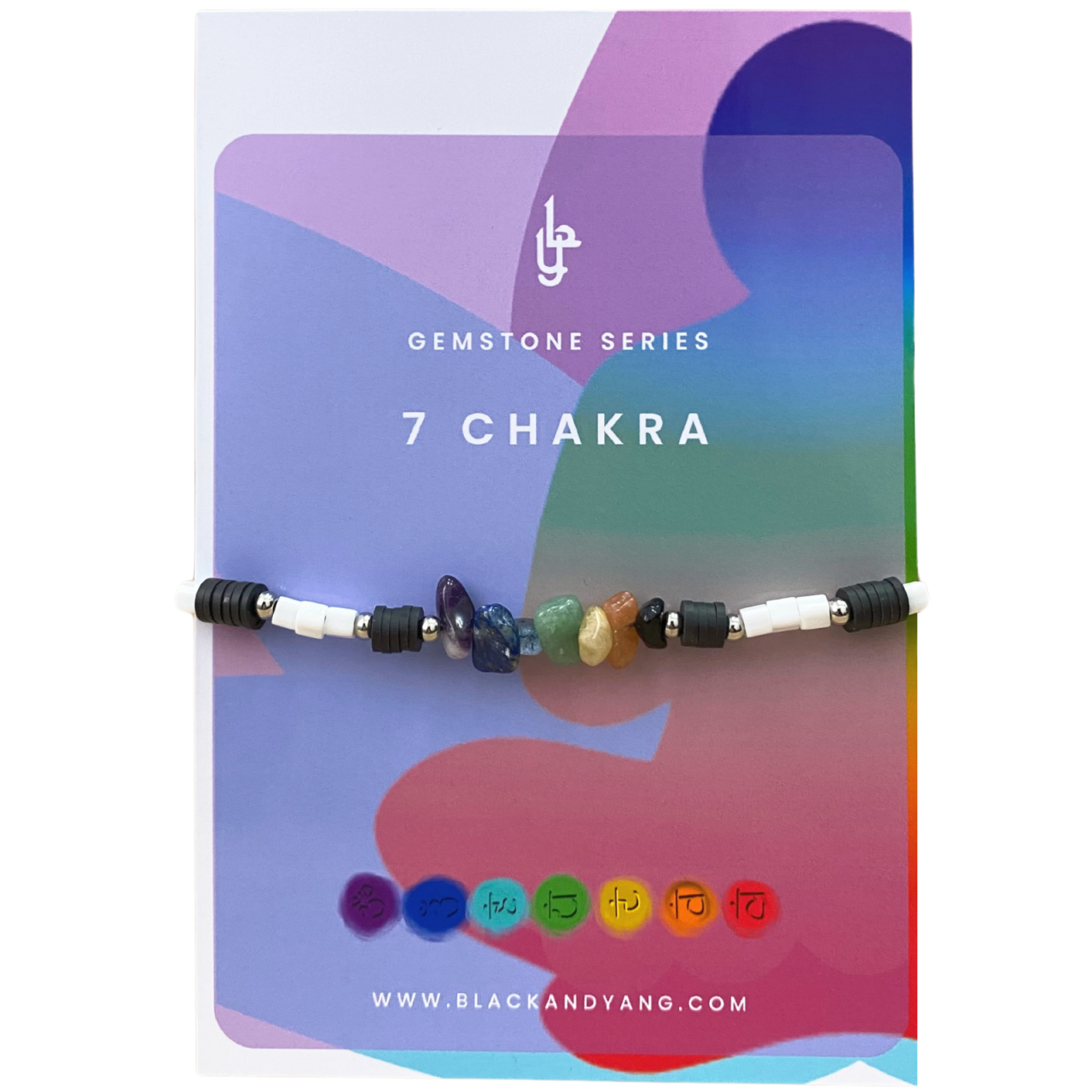 Bratara 7 chakre cu cristale semipretioase [1]