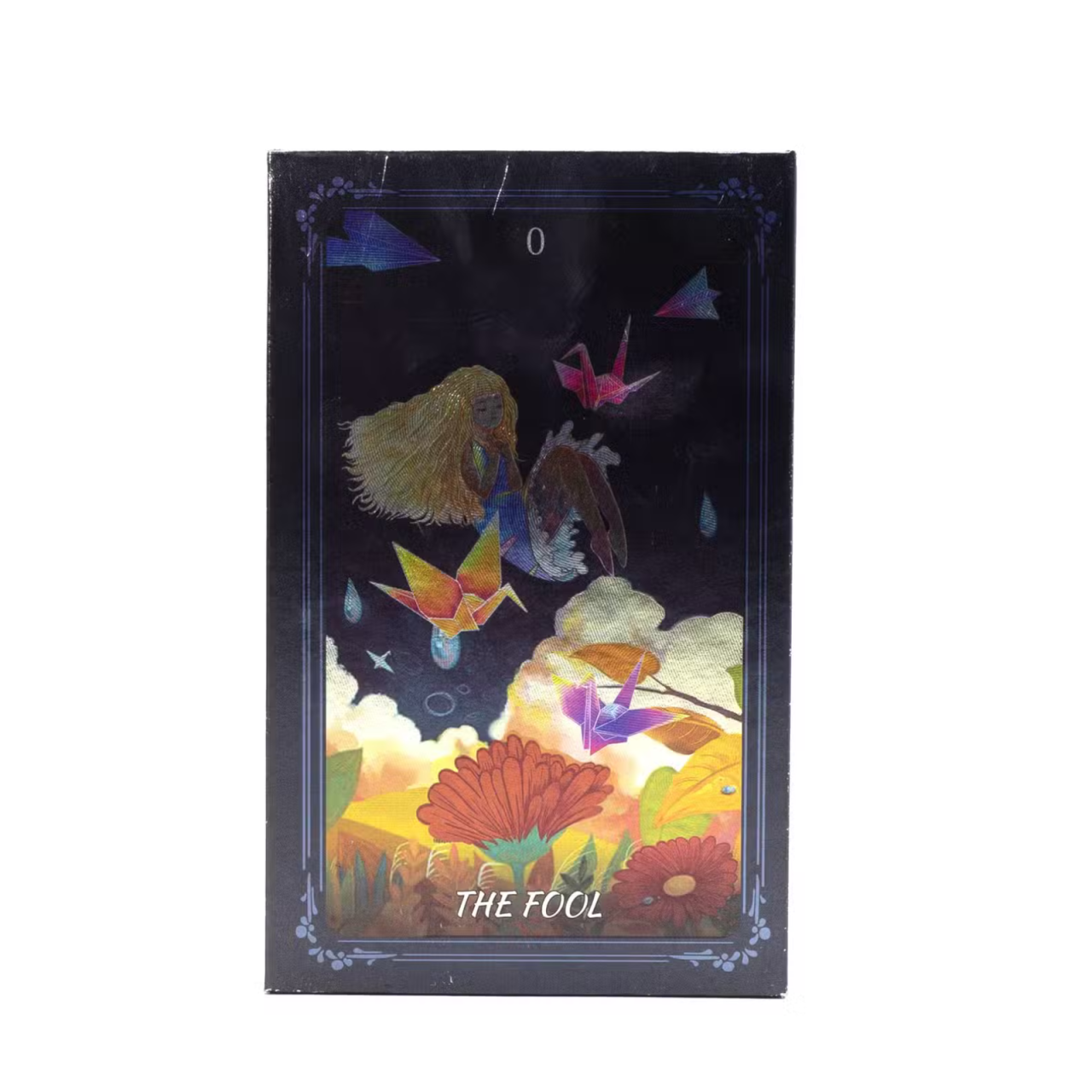Carti de tarot cu folie argintie si ghid - Mirror [4]