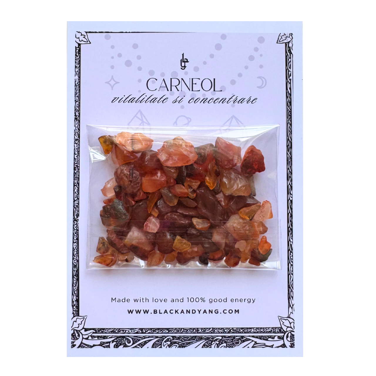 Carneol pietre chips - vitalitate si concentrare [1]