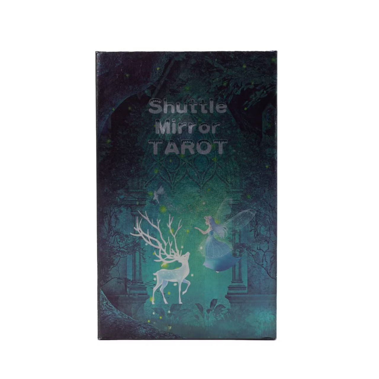 Carti de tarot cu folie argintie si ghid - Mirror [5]