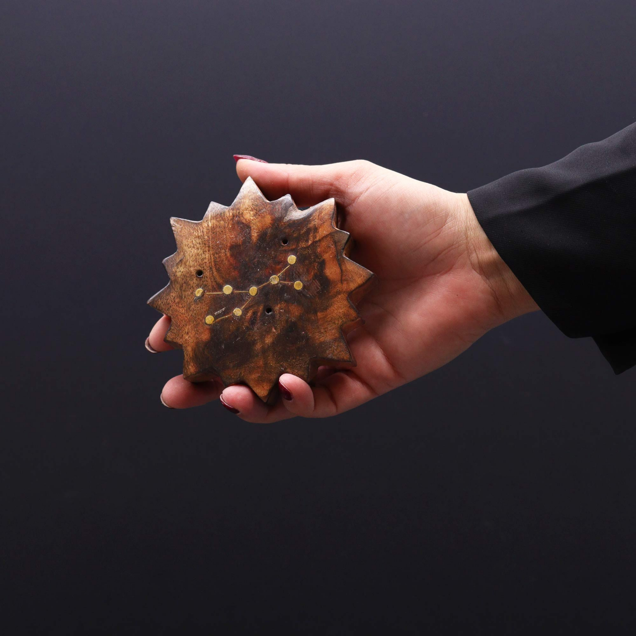 Suport soare betisoare parfumate cu constelatii - Zodia Leu [4]