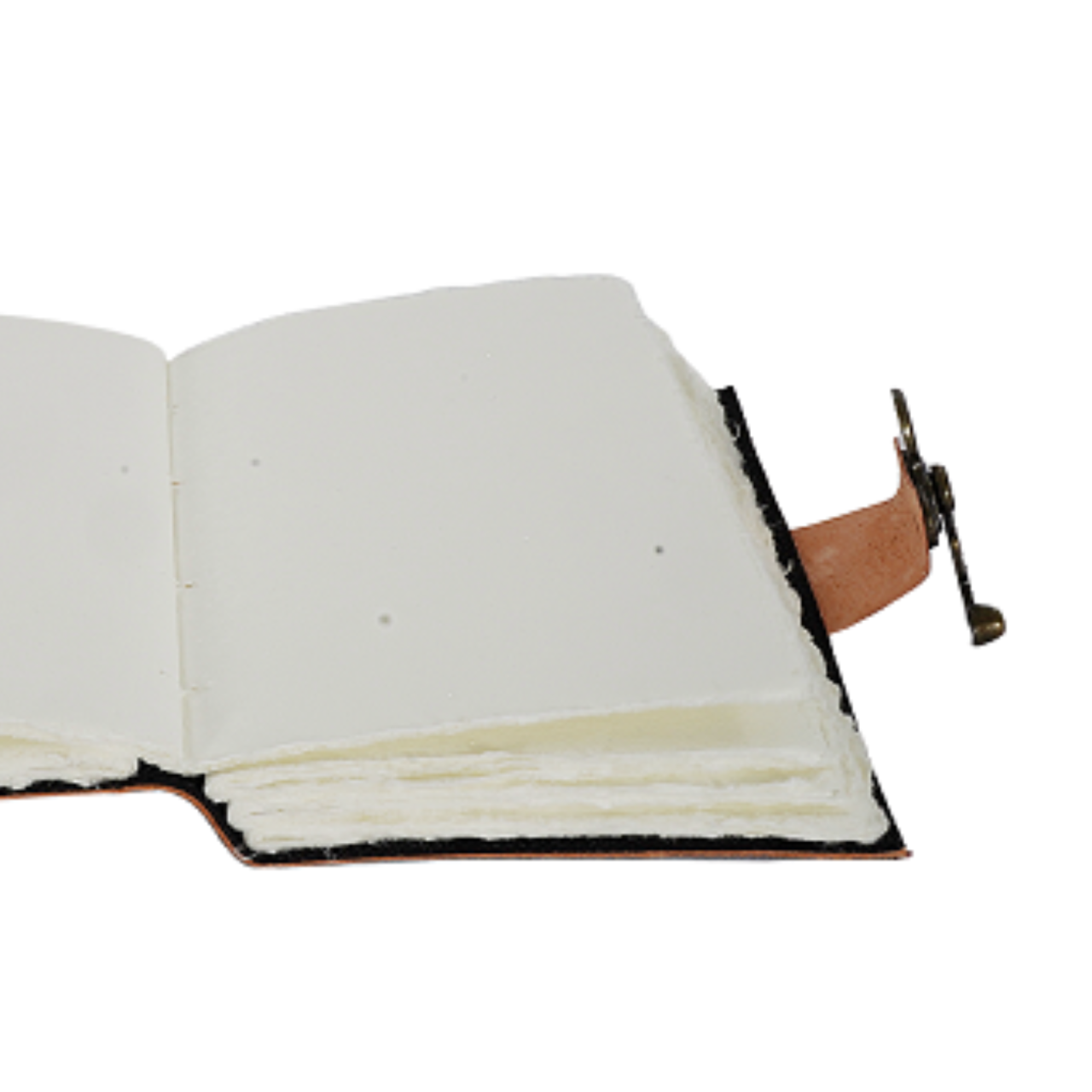 Agenda / Jurnal din piele naturala cu pagini tip pergament si inchidere metalica - Mystical tree [5]