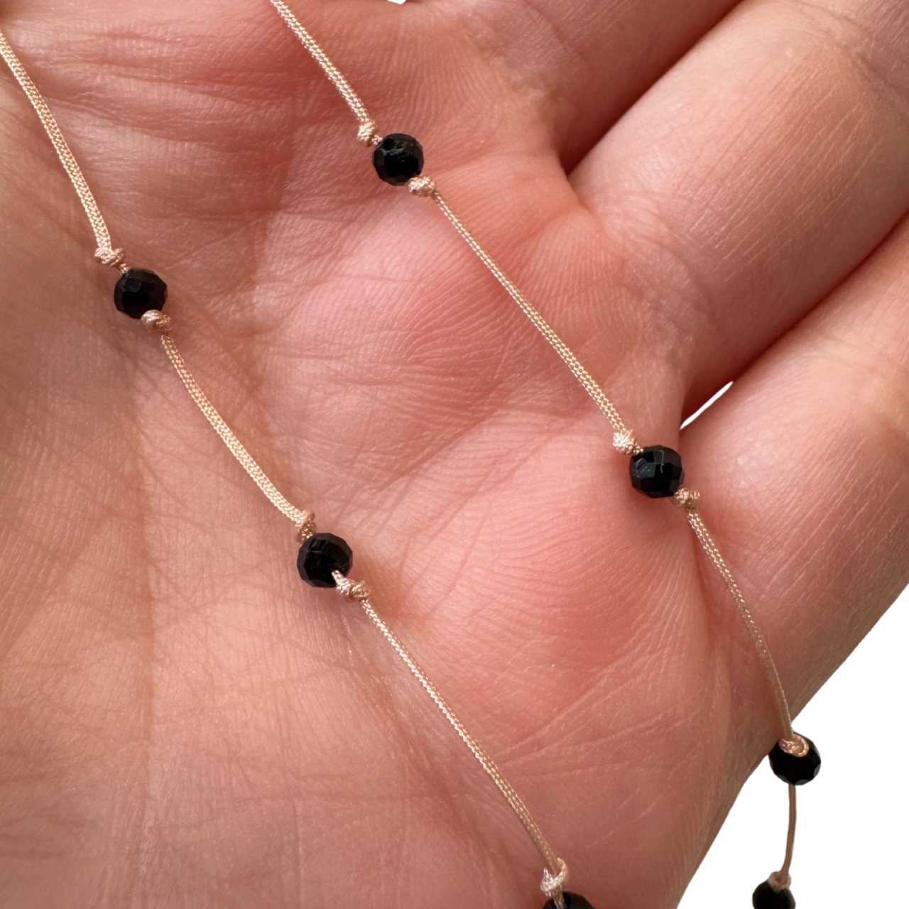 Colier plutitor la baza gatului cu turmalina neagra - Protectie energetica [2]