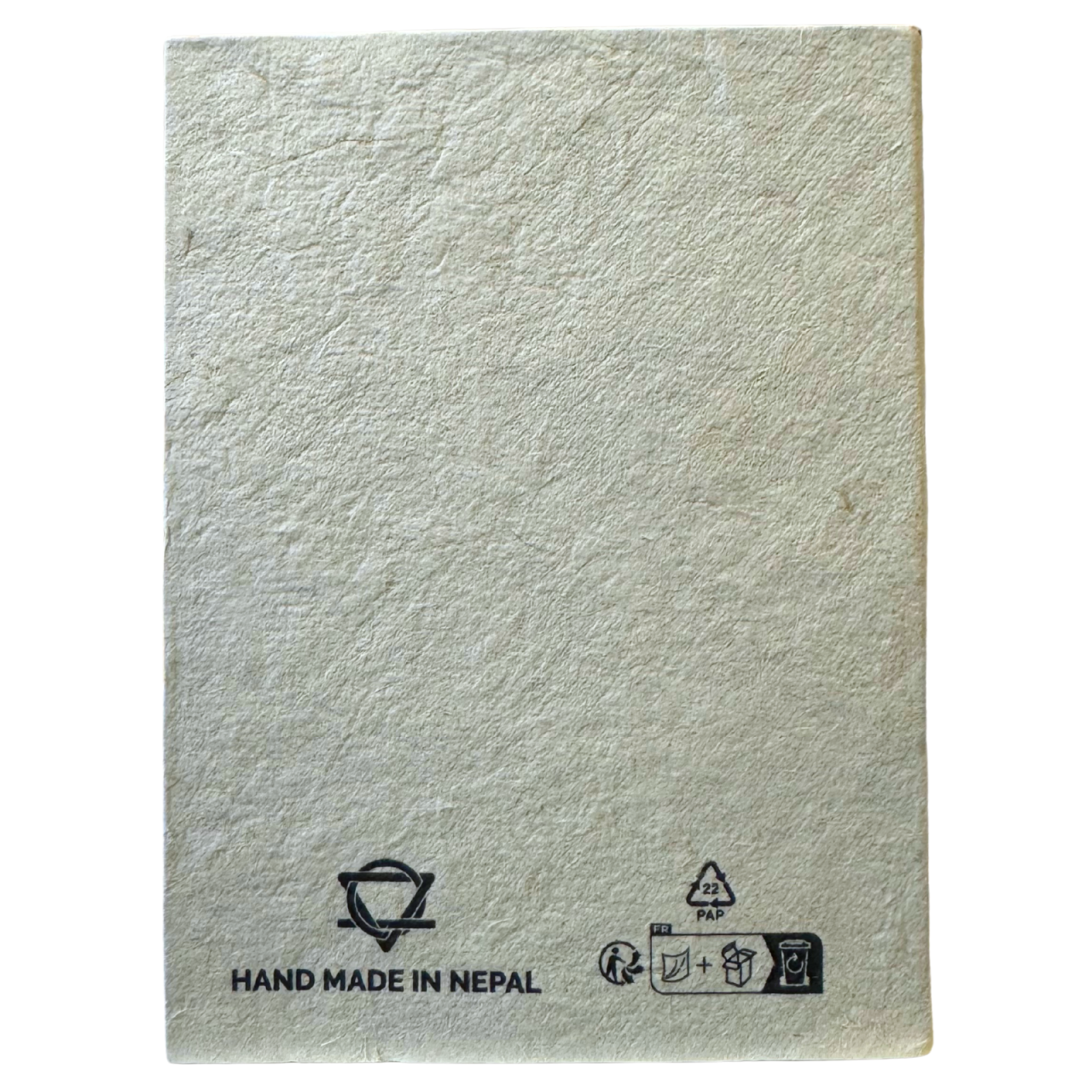 Agenda Zodiac realizata din hartie Lotka, in stil tibetan - Varsator [3]