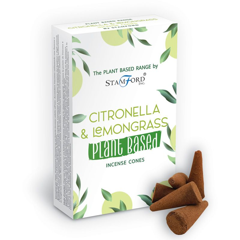 Conuri parfumate pe baza de plante - Citronella si iarba de lamaie [1]